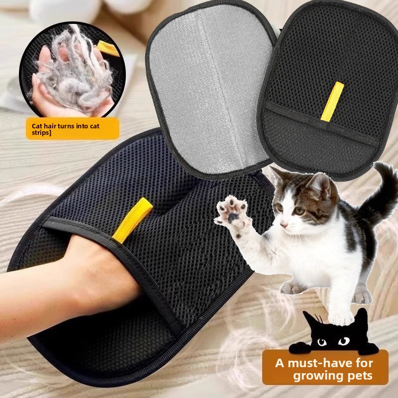 Pet Supplies Grooming - Pet Hair Removal Tool Reusable Static