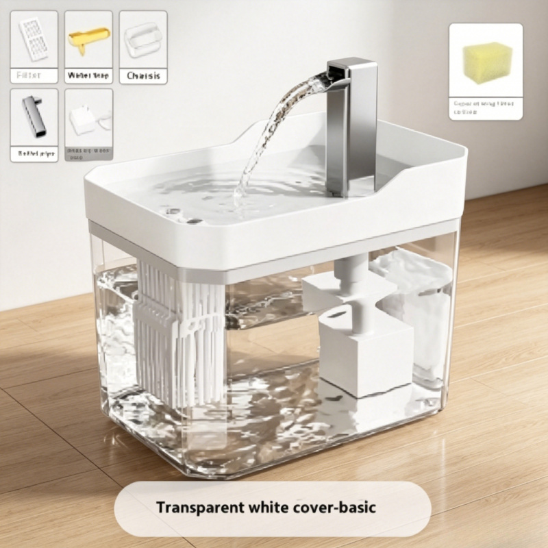 Cat Water Fountain Filter - USB Silent Cat Water Fountain Circulating