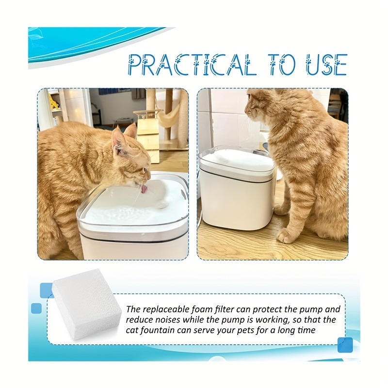 KEMORELA 8/16/24PCS Replacemen - Cat Water Fountain Filter のレビューと価格
