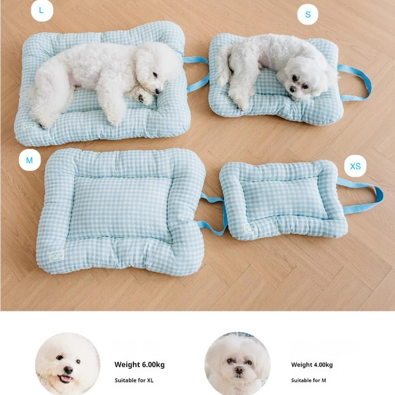 Cute Plaid Dog Cat Cushion  Ch - Calming Dog Bed のレビューと価格