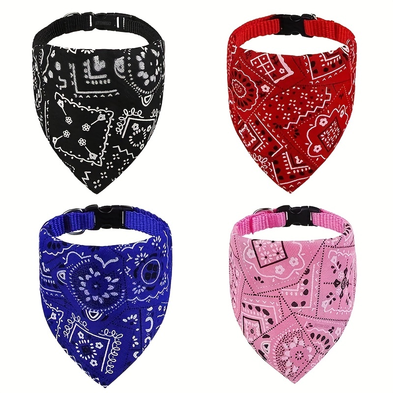 Adjustable Triangular Bandage  - Dog Bandana Scarf のレビューと価格