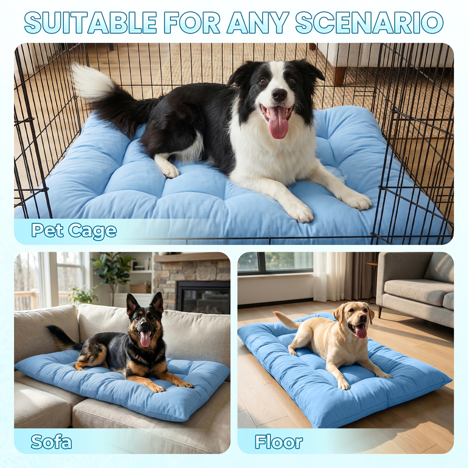Extra-Large Summer Cooling Mat - Calming Dog Bed のレビューと価格