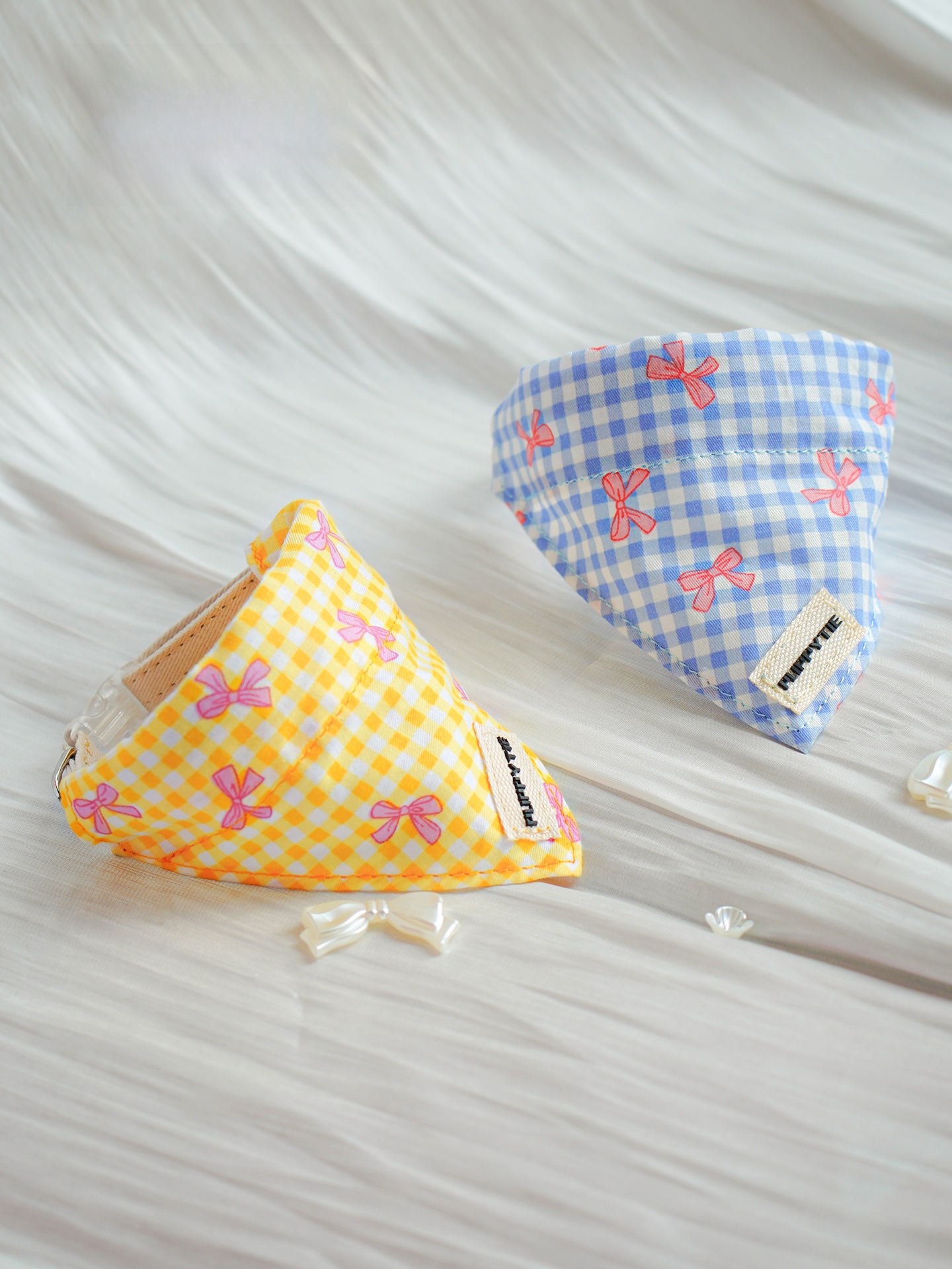 Adorable Puppytie Pet Bandana  - Dog Bandana Scarf のレビューと価格