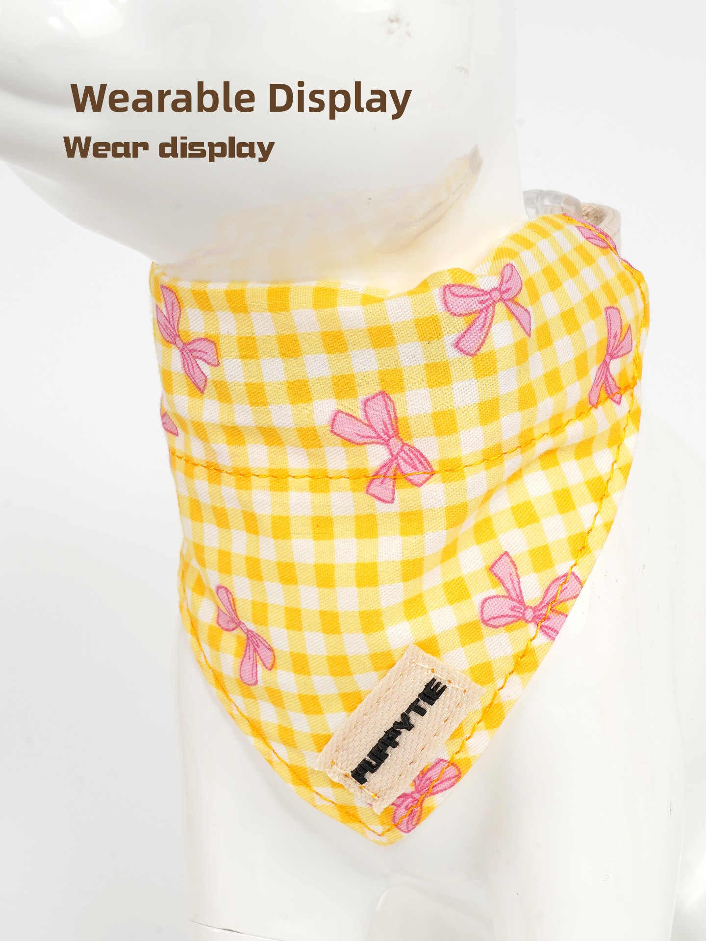 Adorable Puppytie Pet Bandana  - Dog Bandana Scarf のレビューと価格