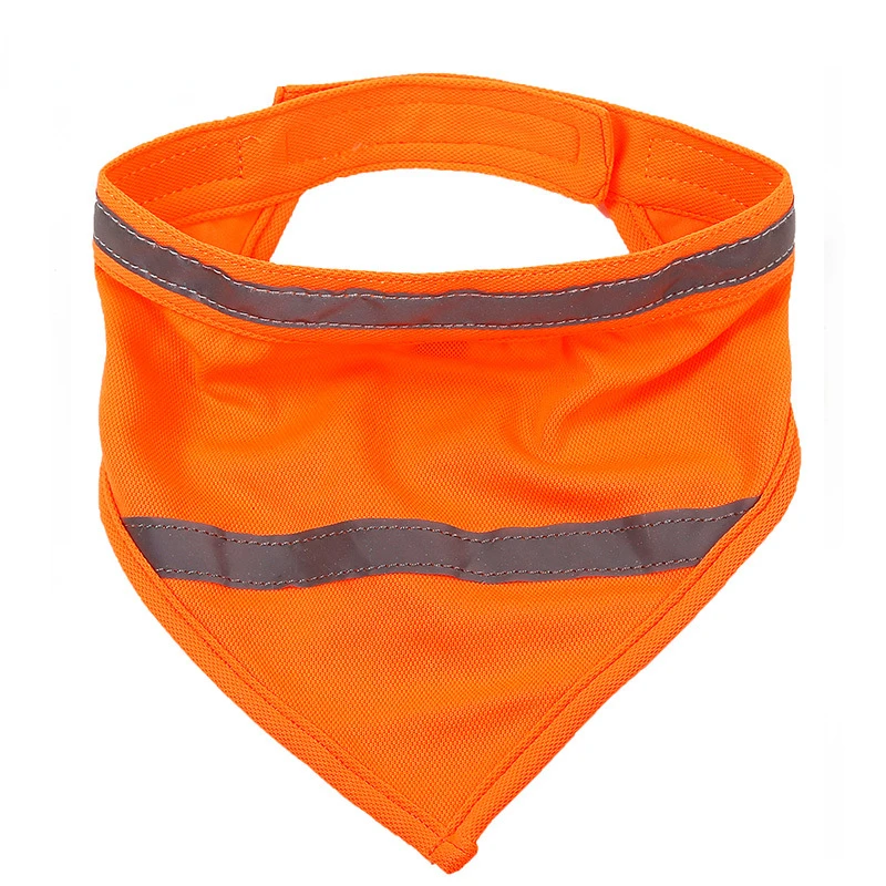 Dog Reflective Bandanas Pet Tr - Dog Bandana Scarf のレビューと価格