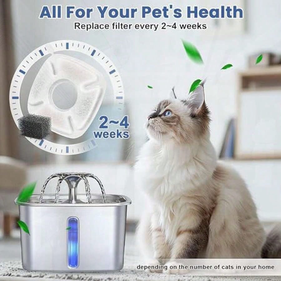 16 Pack Cat Water Fountain Rep - Cat Water Fountain Filter のレビューと価格