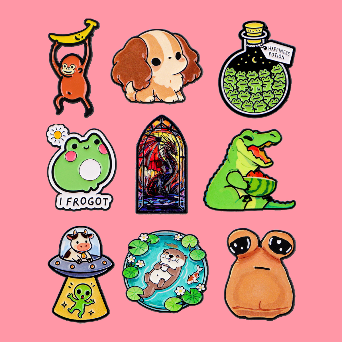 Animals Frogs Dog Monkey Ename - Pet Supplies Store のレビューと価格