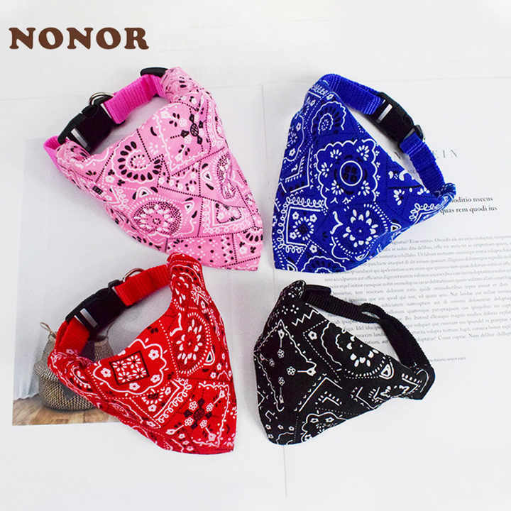 Adjustable Triangular Bandage  - Dog Bandana Scarf のレビューと価格