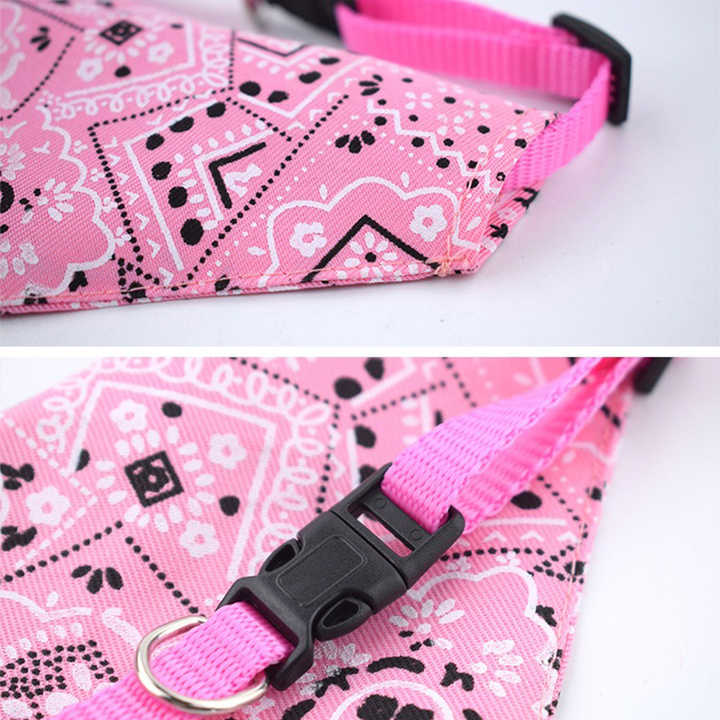 Adjustable Triangular Bandage  - Dog Bandana Scarf のレビューと価格