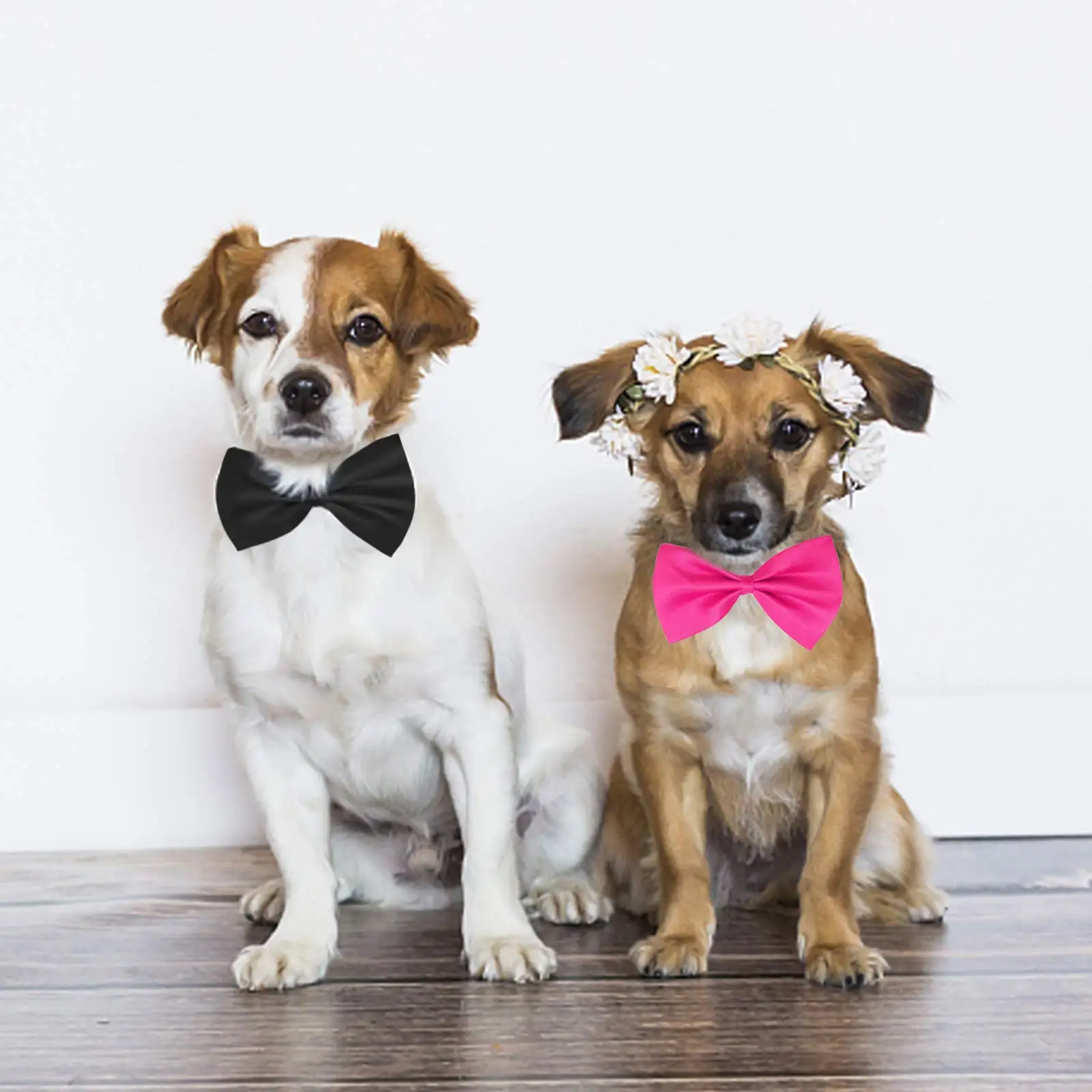 50/100pcs Dog Bows Mix Colors  - Dog Bandana Scarf のレビューと価格