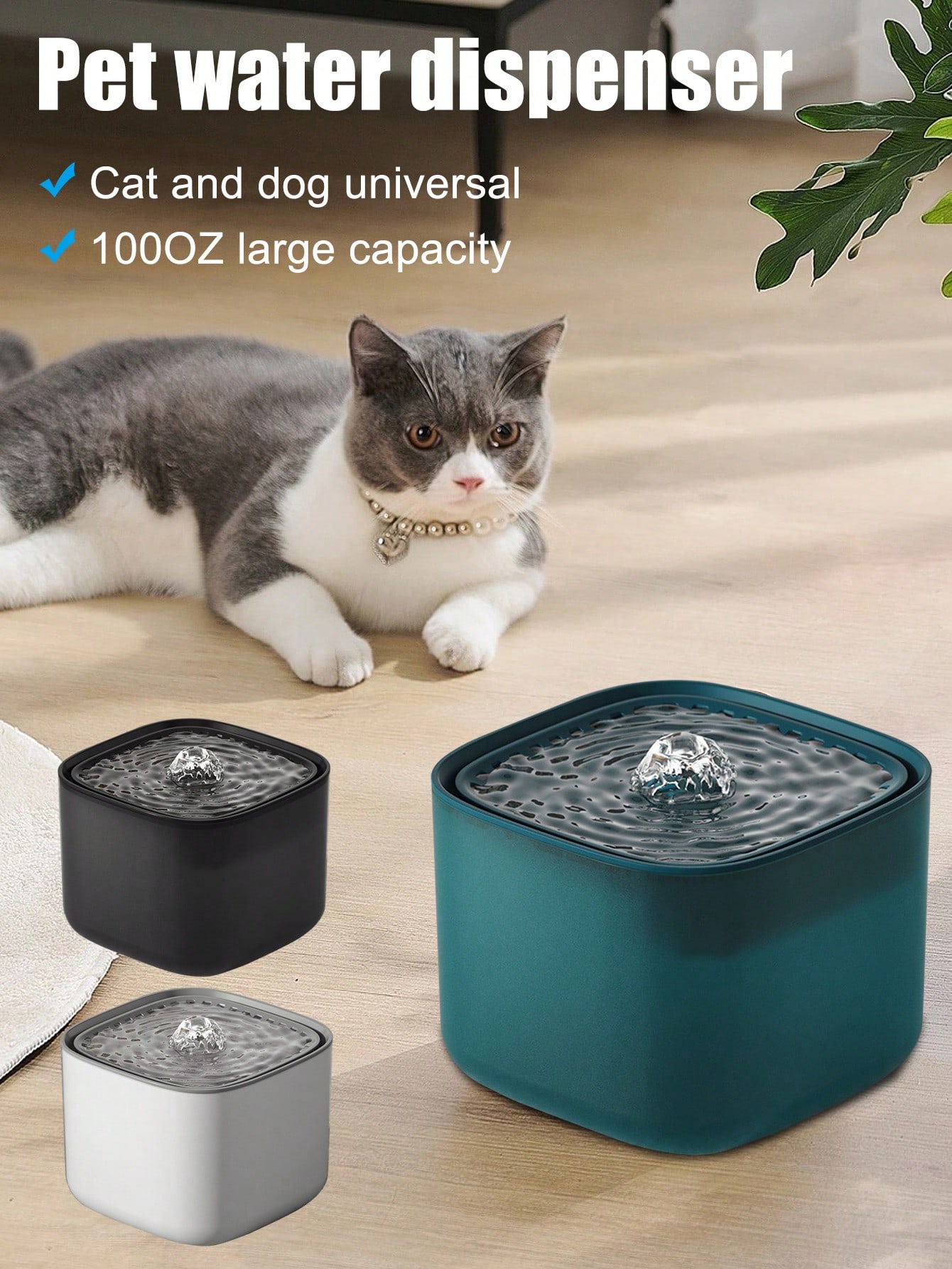New Automatic Cat Water Founta - Cat Water Fountain Filter のレビューと価格