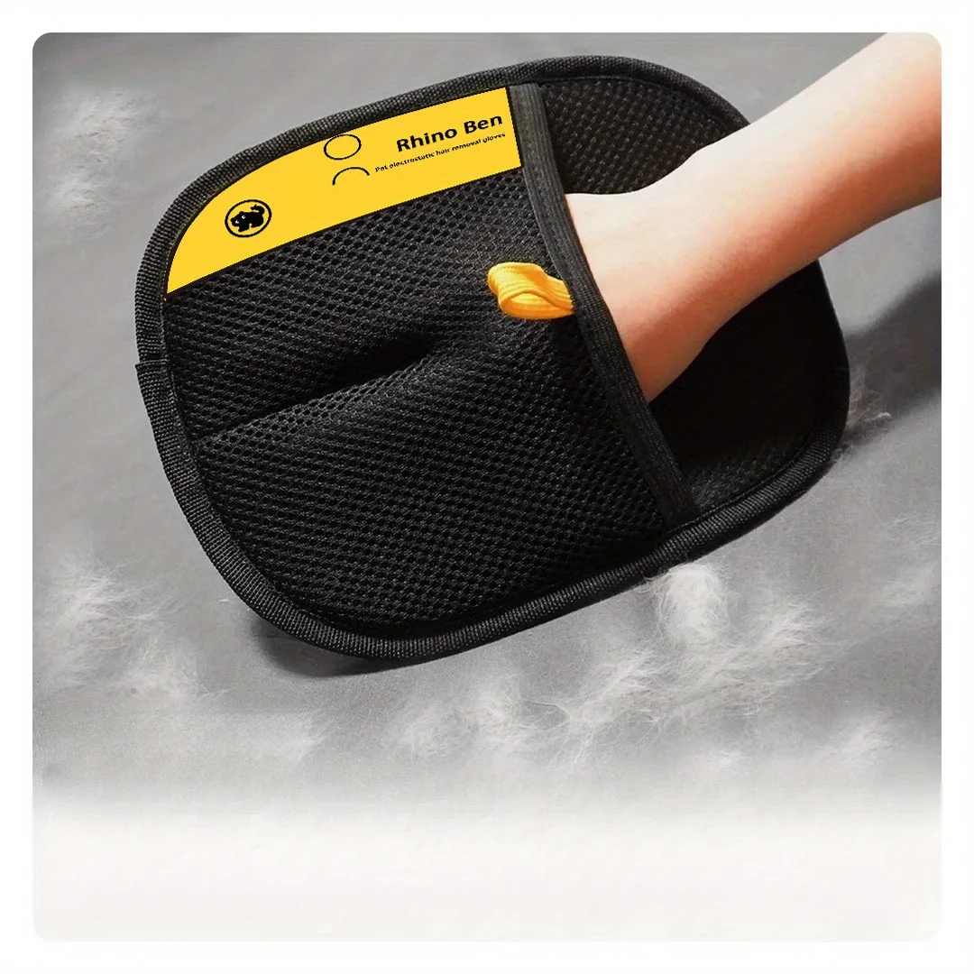 2-Piece Pet Hair Removal Glove - Pet Supplies Grooming のレビューと価格