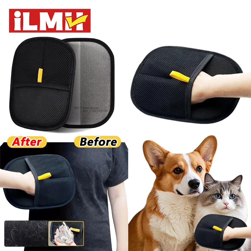Pet Grooming Gloves Static Ded - Pet Supplies Grooming のレビューと価格