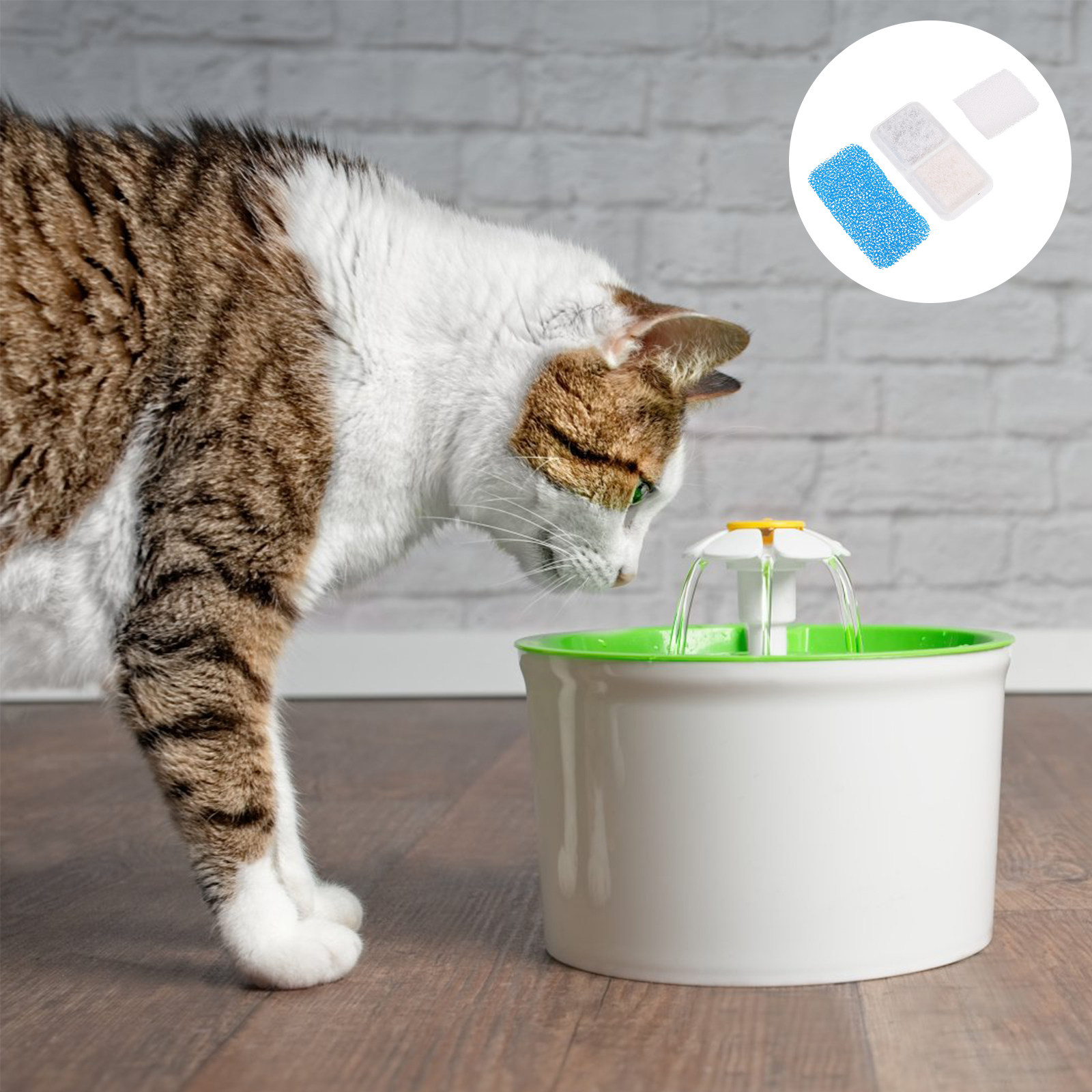 24Pcs Replacement Cat Fountain - Cat Water Fountain Filter のレビューと価格