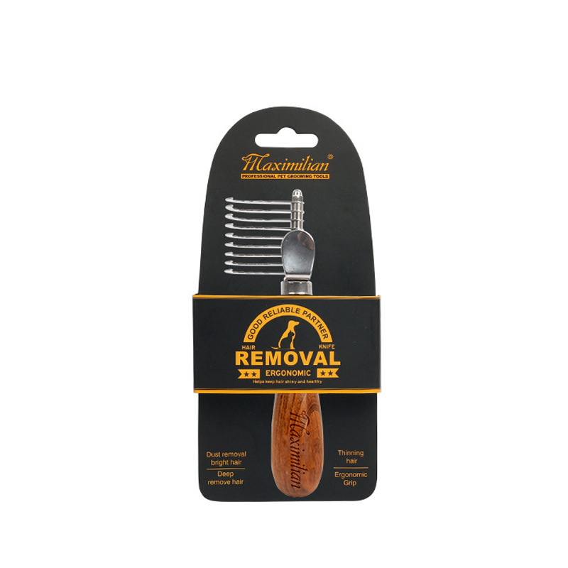 Pet Dog Comb Antique Solid Woo - Pet X Supplies & Tack Howell Photos のレビューと価格