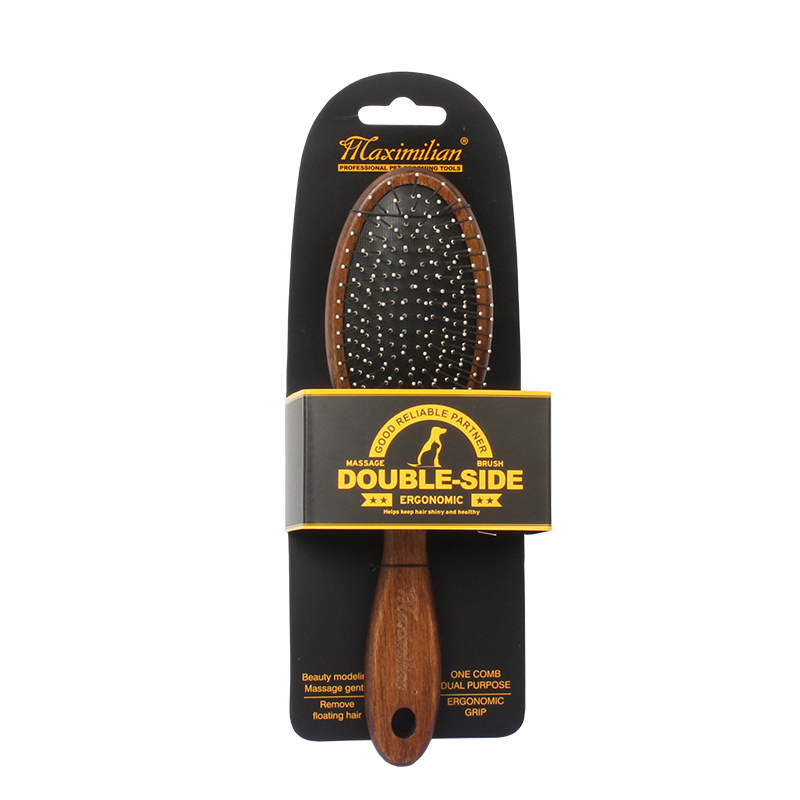 Pet Dog Comb Antique Solid Woo - Pet X Supplies & Tack Howell Photos のレビューと価格