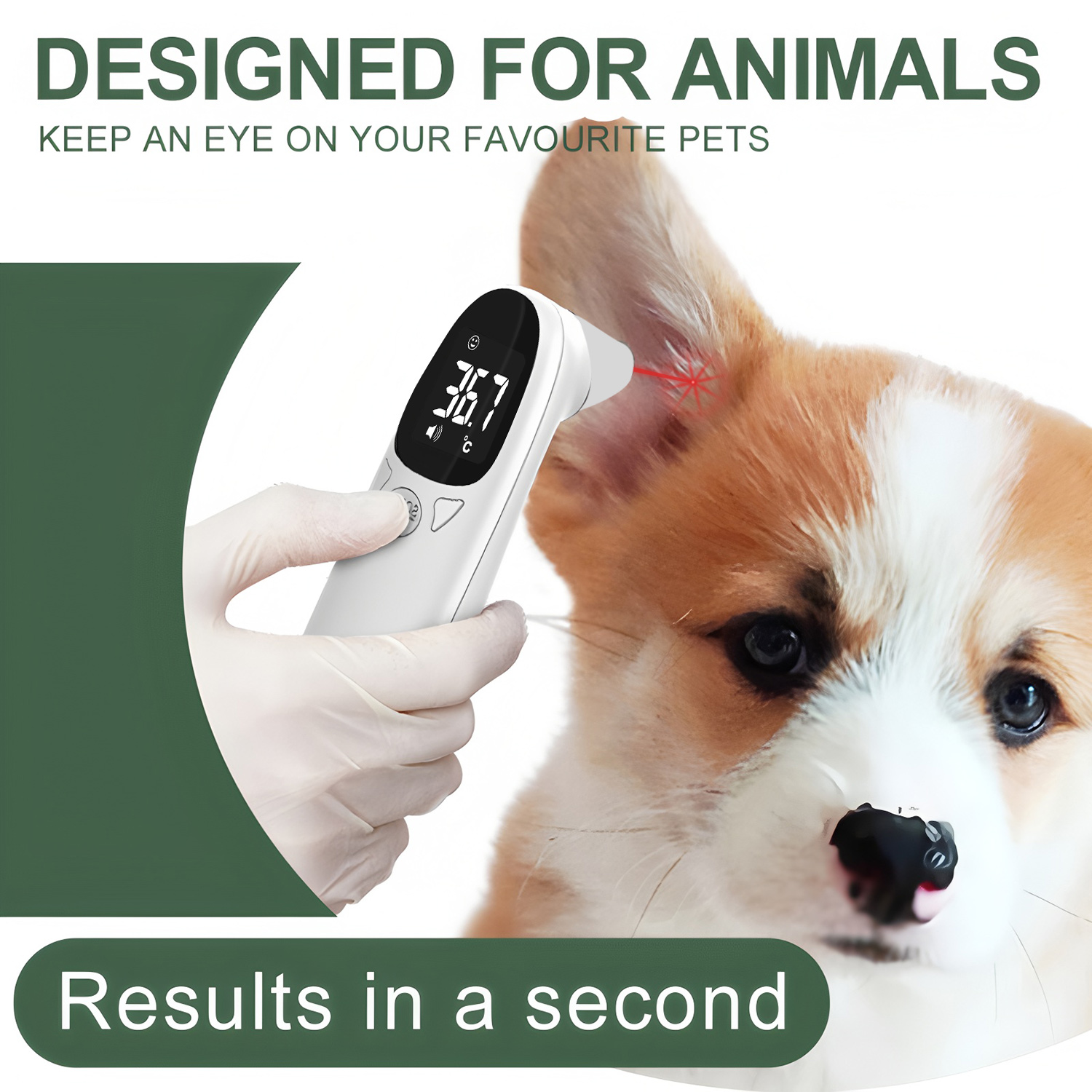 Pet Ear Digital Thermometer No - Pet Supplies Store のレビューと価格