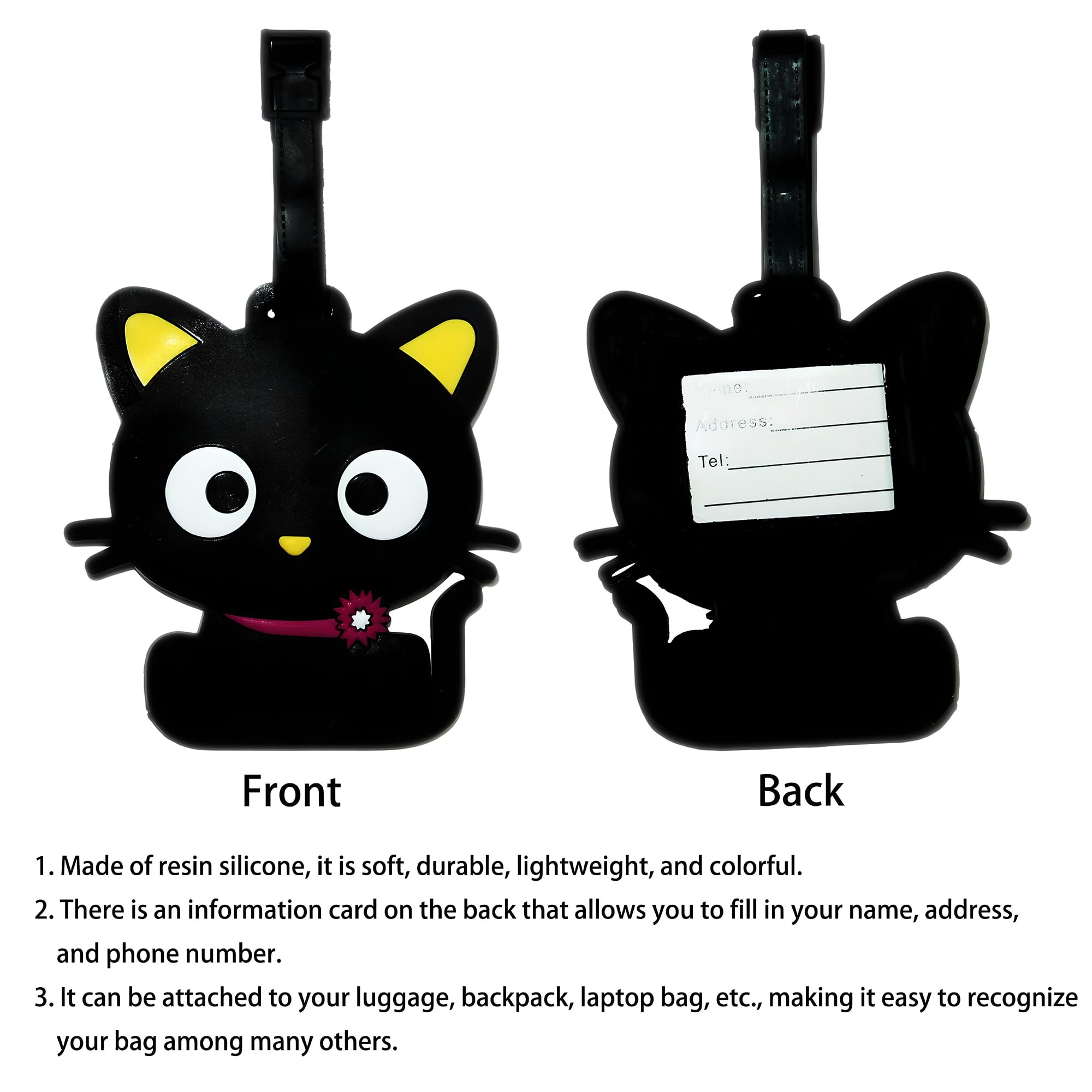 Cute Animal Luggage Tag Travel - Pet Supplies Store のレビューと価格