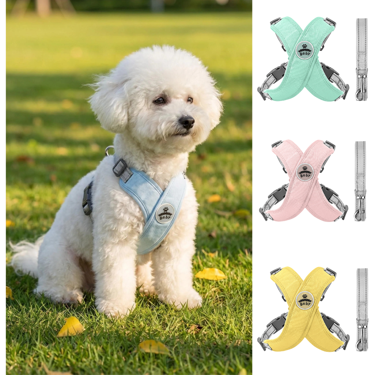Pet Dog Harness and Leash Set  - Pet X Supplies & Tack Howell Photos のレビューと価格