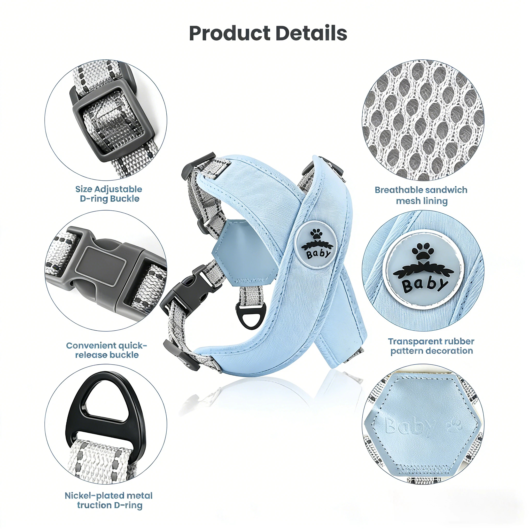 Pet Dog Harness and Leash Set  - Pet X Supplies & Tack Howell Photos のレビューと価格