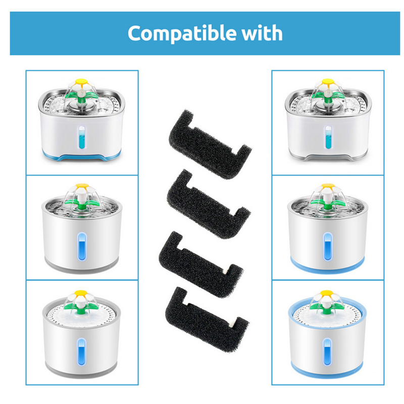 1/4Pc Sponge Filter for Cat Wa - Cat Water Fountain Filter のレビューと価格