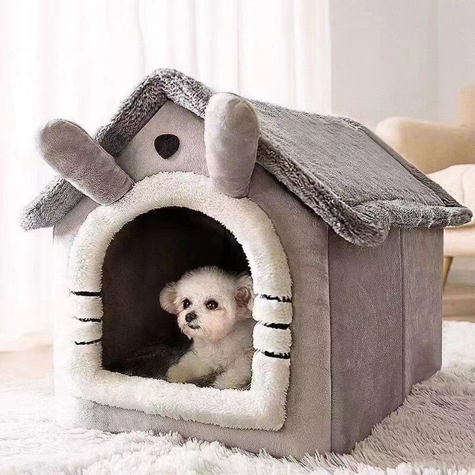 All Season Dog House Style Bed - Calming Dog Bed のレビューと価格