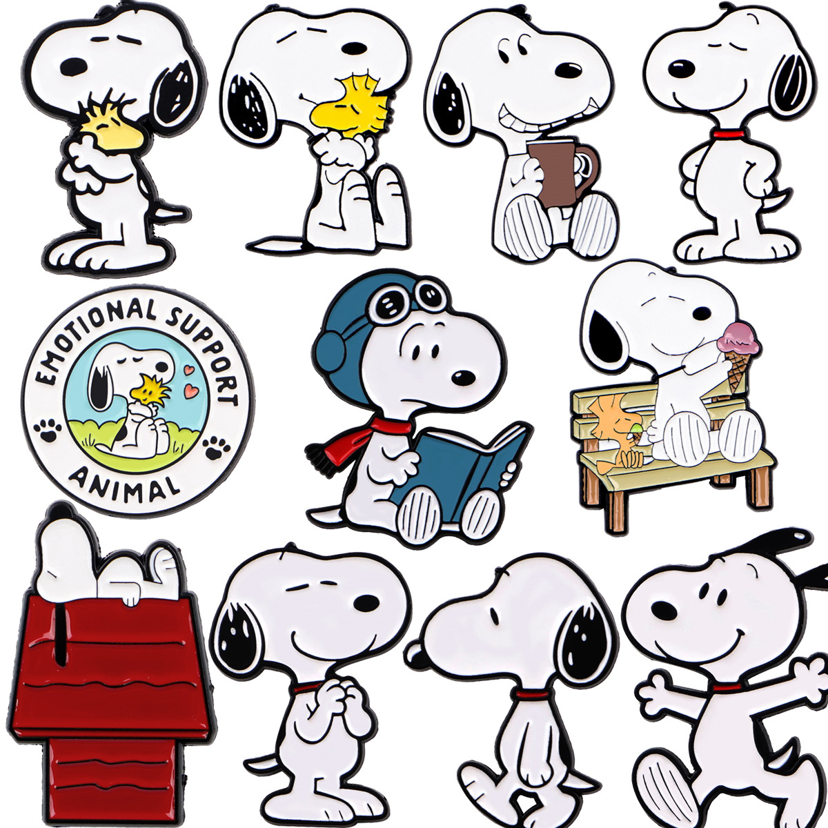 Enamel Pins Cartoon Dogs Lapel - Pet Supplies Store のレビューと価格