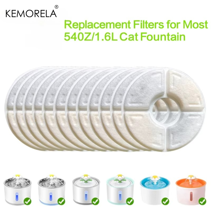 4/8/12Pcs Replacement Activate - Cat Water Fountain Filter のレビューと価格