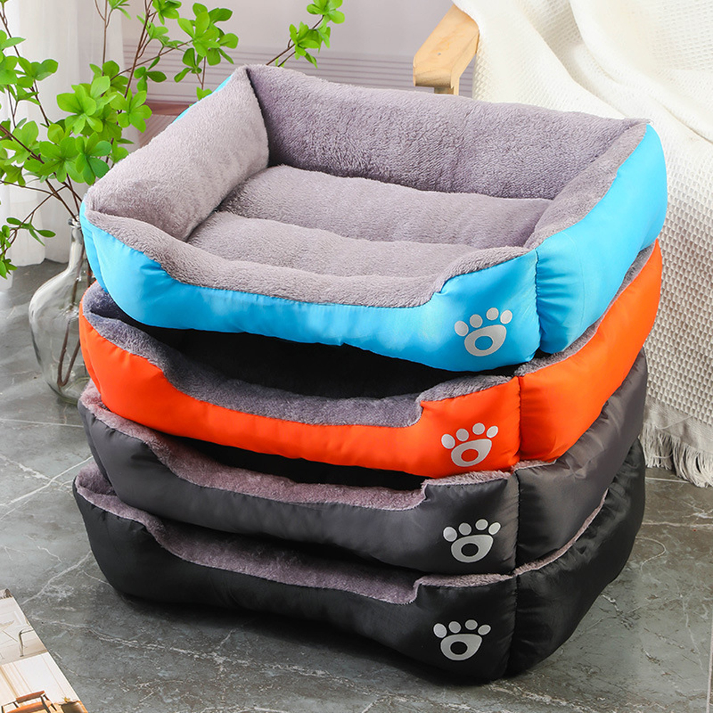Soft Square Large Dog Sofa Ela - Calming Dog Bed のレビューと価格