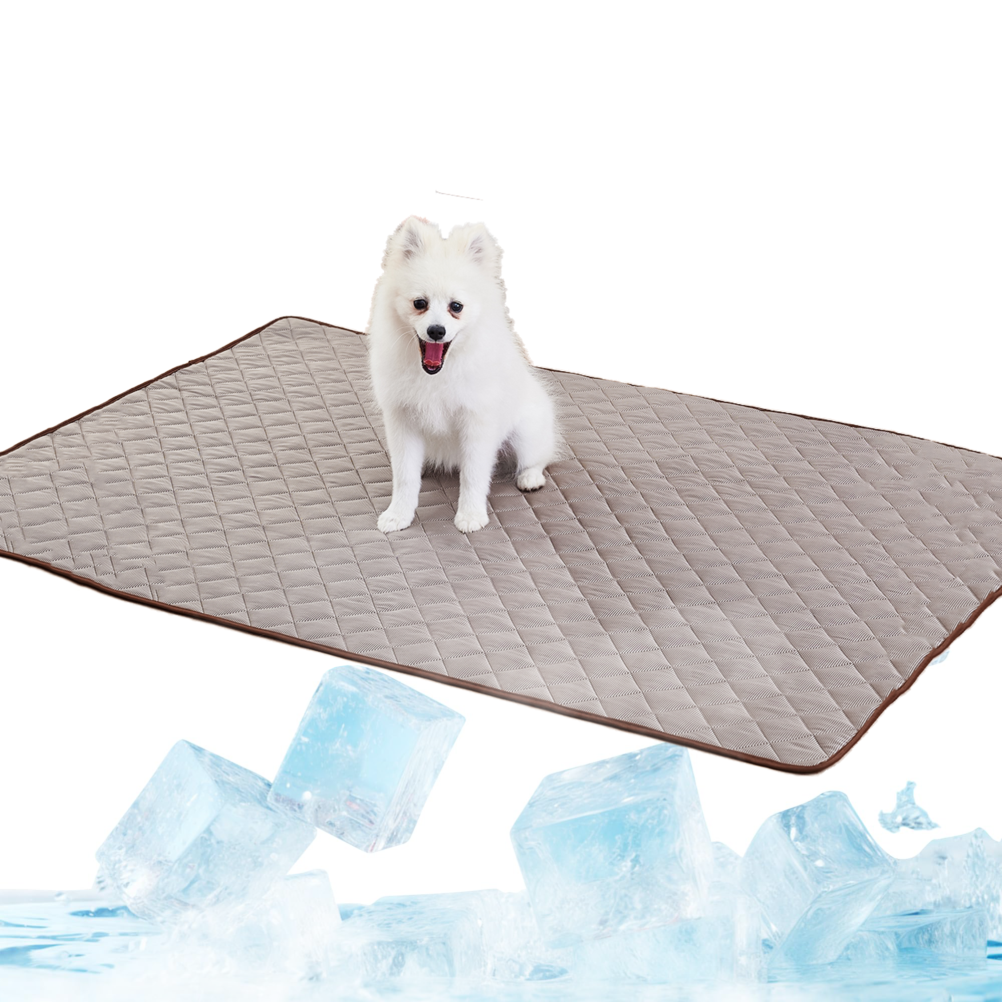 Pet Cooling Mat Dog Cat Sleepi - Calming Dog Bed のレビューと価格