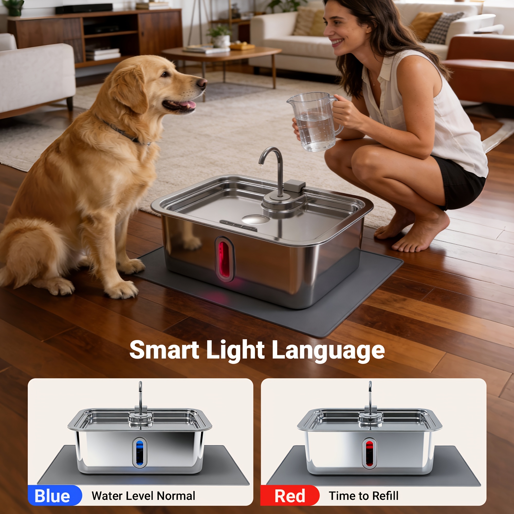 3.17gal/3.96gal/4.76gal Automa - Cat Water Fountain Filter のレビューと価格