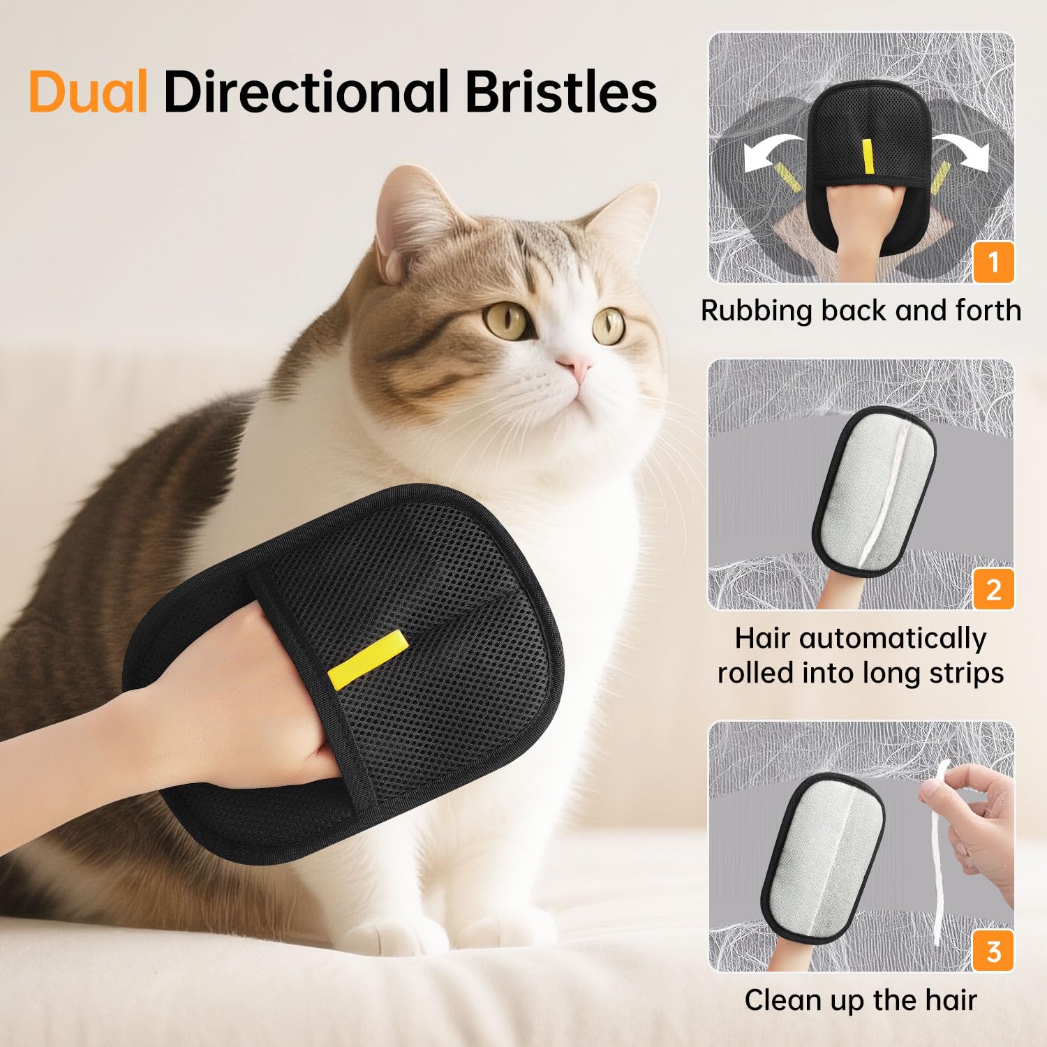 Pet Grooming Gloves Pet Hair R - Pet Supplies Grooming のレビューと価格