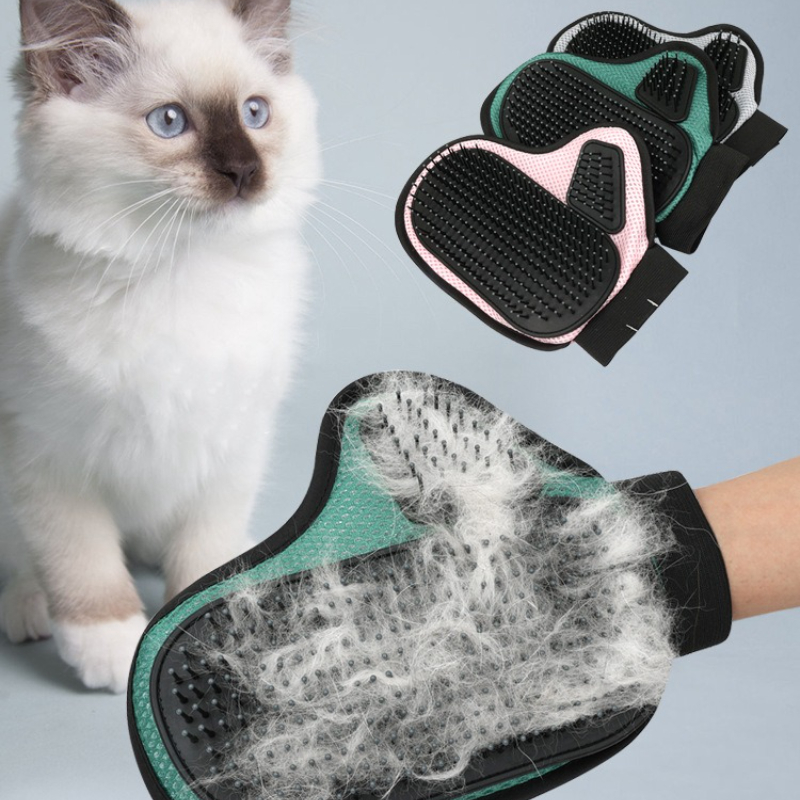 Pet Cat Grooming Gloves Kitten - Pet Supplies Grooming のレビューと価格