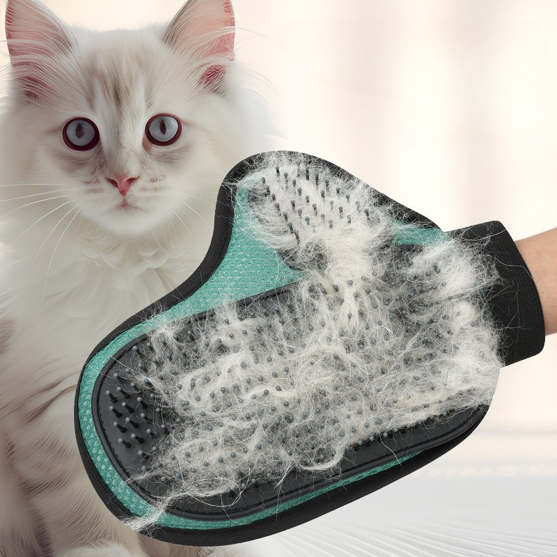 Pet Cat Grooming Gloves Kitten - Pet Supplies Grooming のレビューと価格