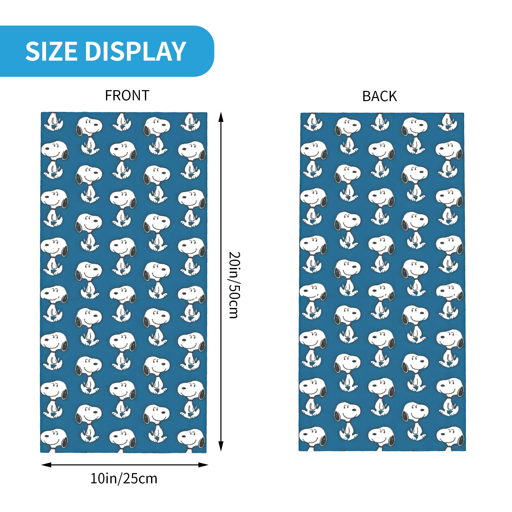 Custom Kawaii S-Dog-Snoopies B - Dog Bandana Scarf のレビューと価格
