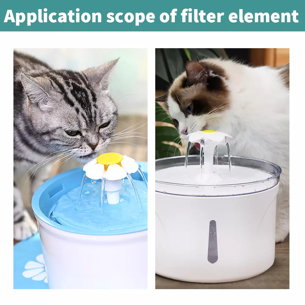 Pet Water Drinking Fountain Fi - Cat Water Fountain Filter のレビューと価格