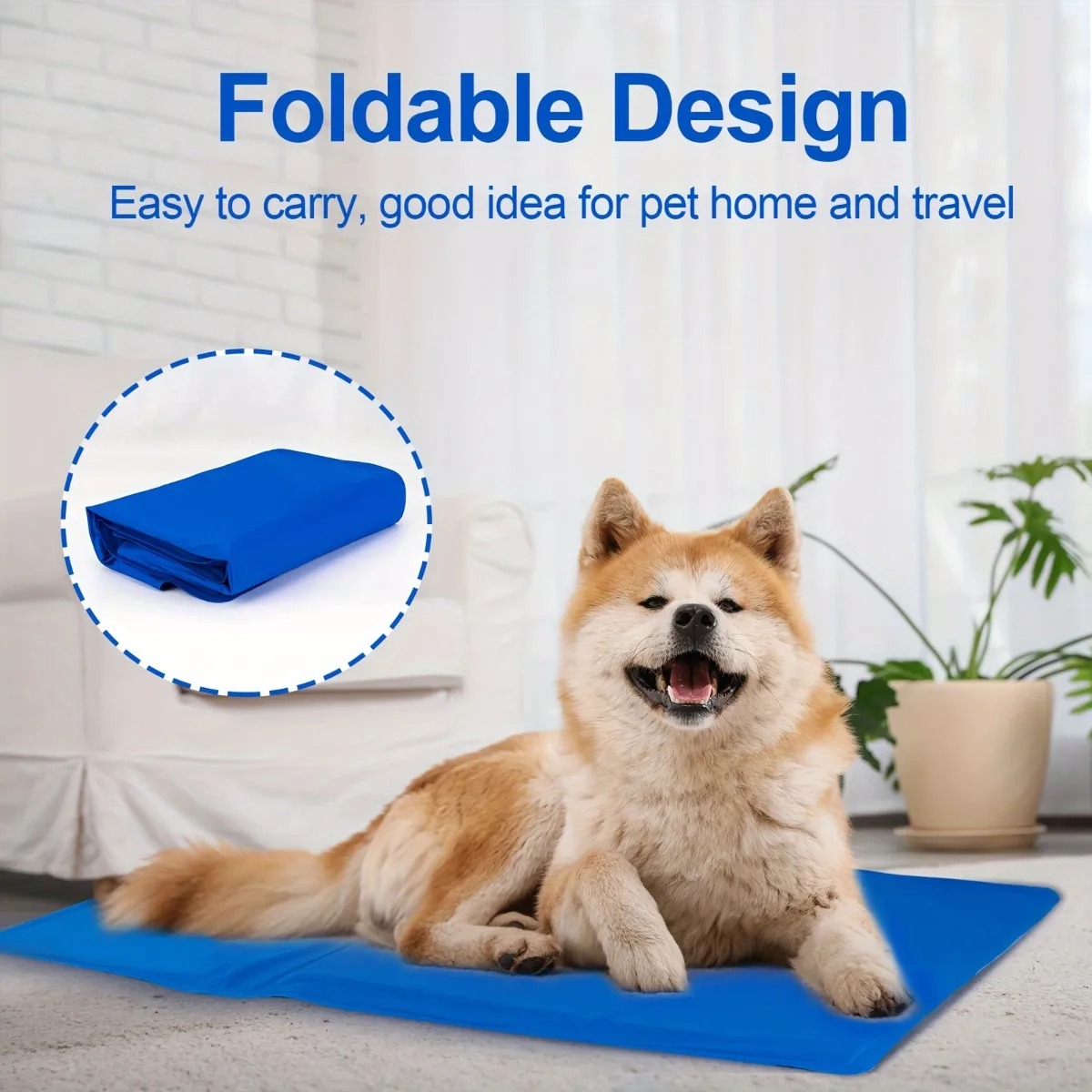 Summer Gel Pet Cooling Bed Mat - Calming Dog Bed のレビューと価格