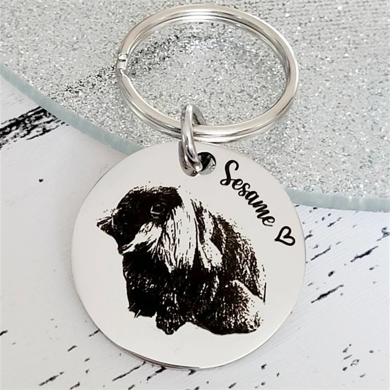Animal Paw Print Keychain Cust - Pet Supplies Store のレビューと価格