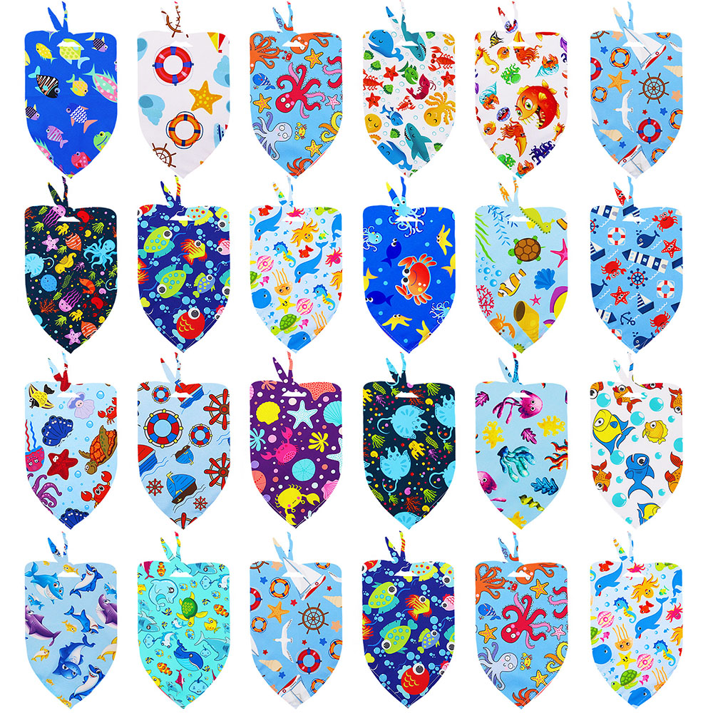 50pcs Pet Dog Bandana Fashion  - Dog Bandana Scarf のレビューと価格