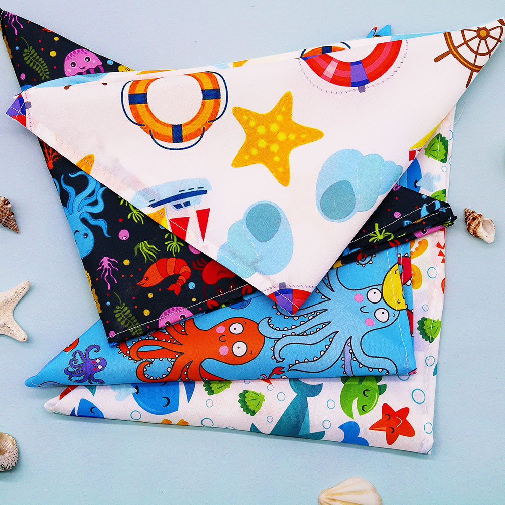 50pcs Pet Dog Bandana Fashion  - Dog Bandana Scarf のレビューと価格