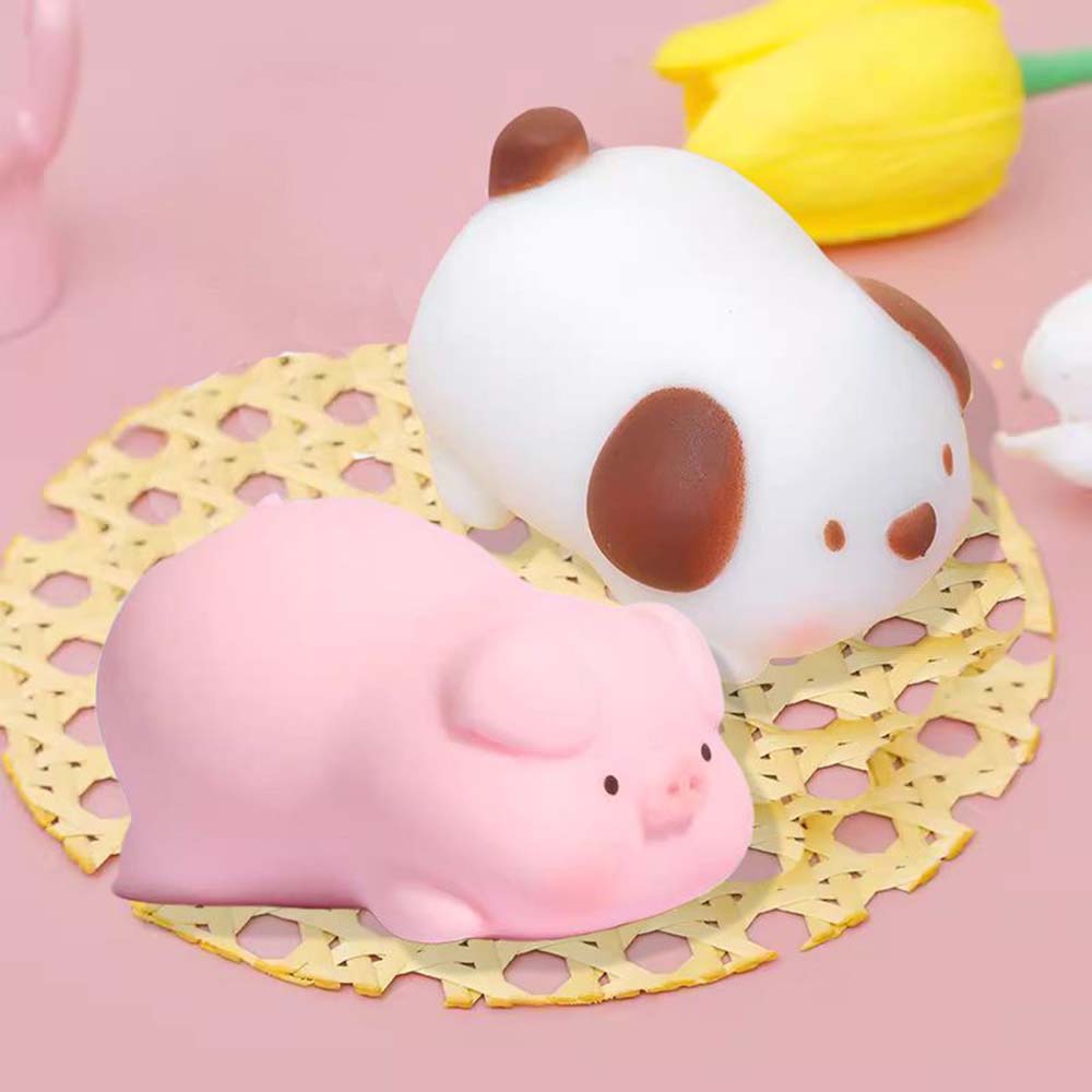 Cute Pink Pig White Dog Animal - Pet Supplies Store のレビューと価格