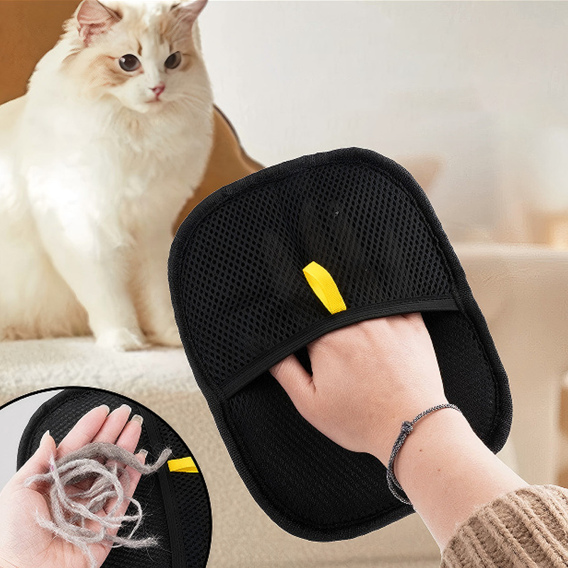 Pet Grooming Gloves Static Ded - Pet Supplies Grooming のレビューと価格