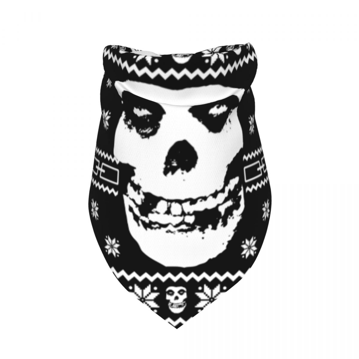 Punk Rock Band Misfits Pet Sca - Dog Bandana Scarf のレビューと価格
