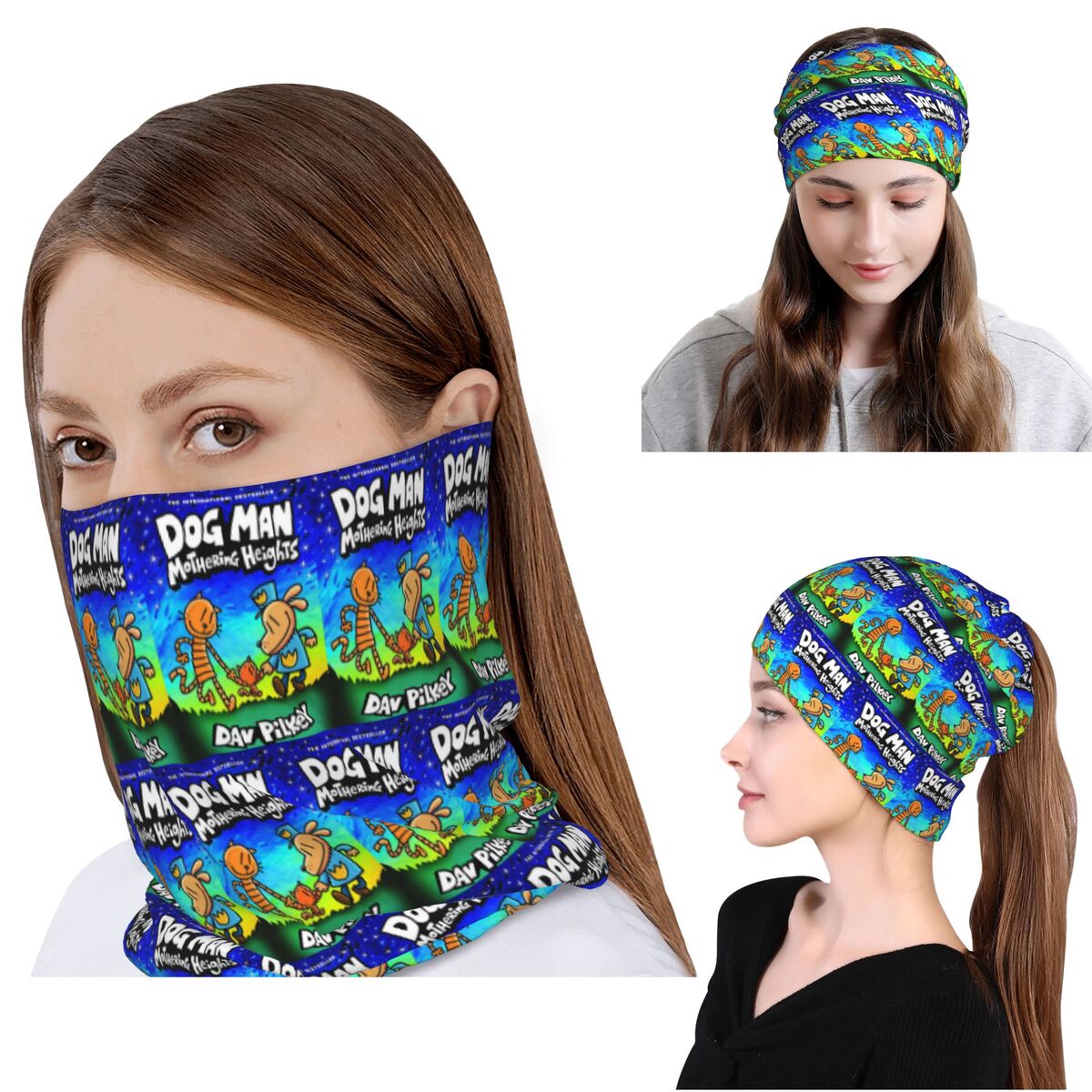 Dog Man Dogman Movie 2025 Comi - Dog Bandana Scarf のレビューと価格