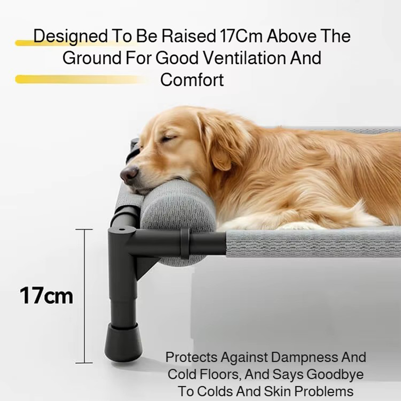 Elevated Cooling Pet Cot Breat - Calming Dog Bed のレビューと価格