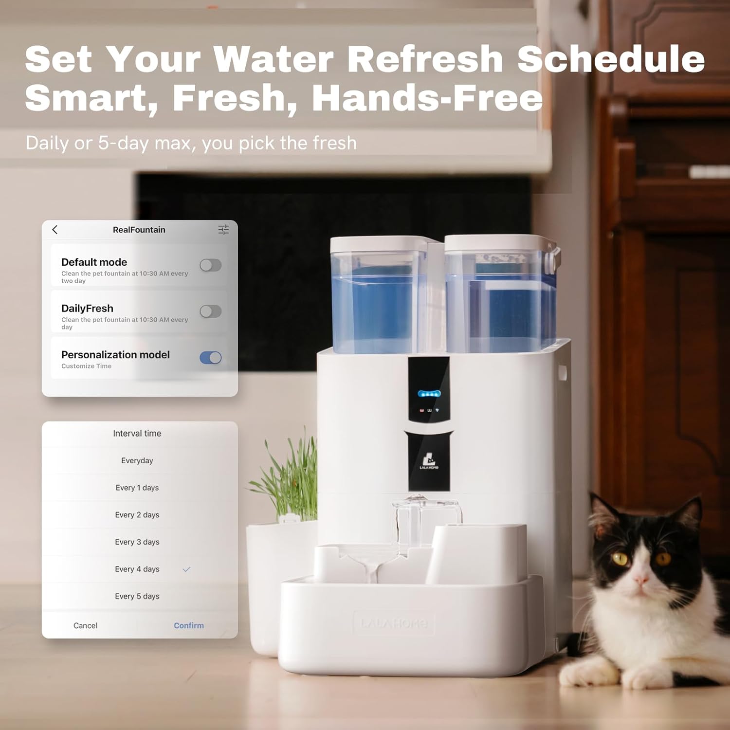 Automatic Cat Water Fountain 1 - Cat Water Fountain Filter のレビューと価格